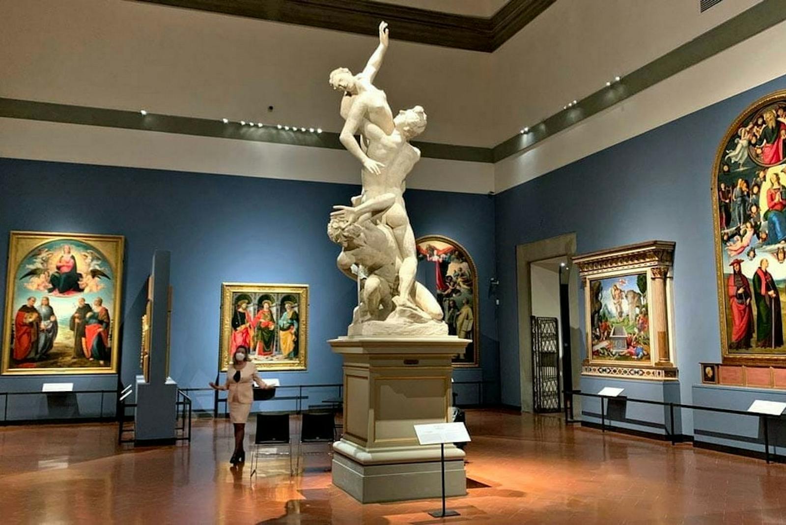 Statuen av David i Galleria dell'Accademia