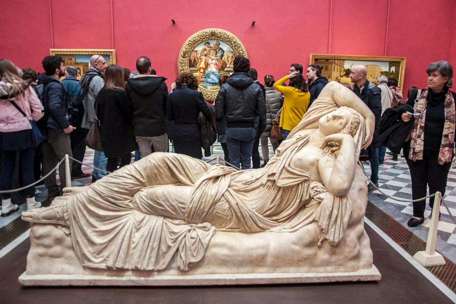 O Davi de Michelangelo na Galleria dell'Accademia